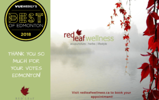 Red Leaf Wellness best of Edmonton 2018
