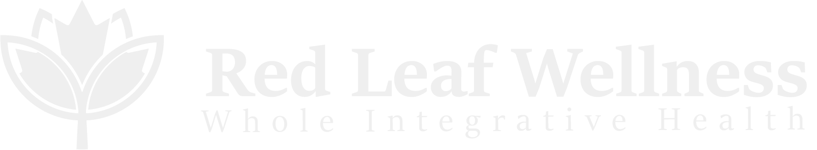 Red Leaf Wellness Header Logo