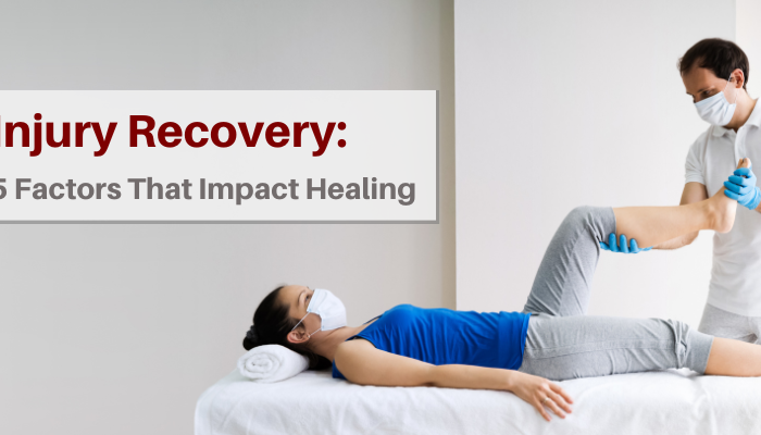 Injury Recovery: 5 Factors that impact healing & Ways to speed up recovery