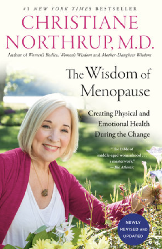 book cover for a great menopause book 