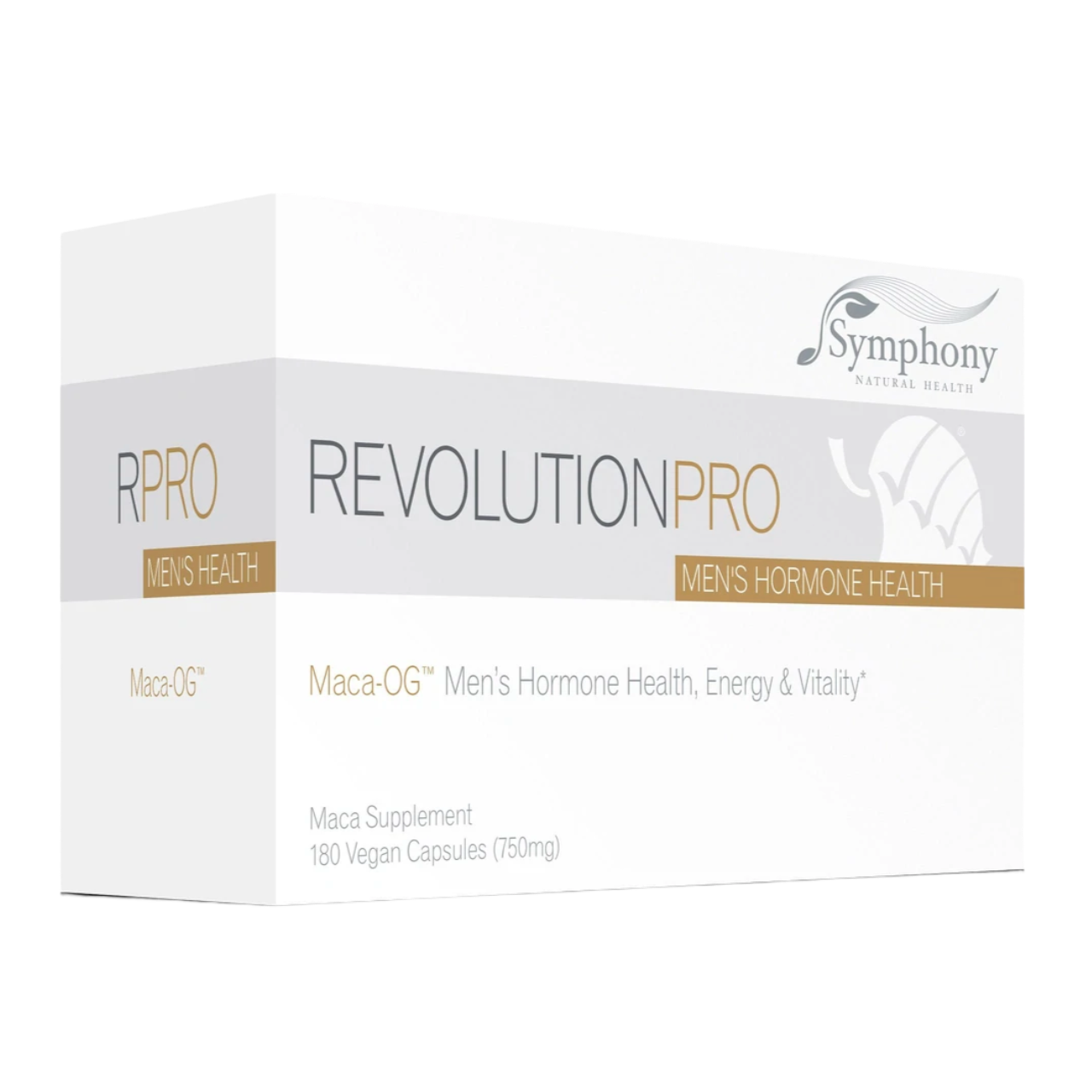 Symphony Natural Health RevolutionPRO Men's Hormone Health - Maca-OG for Men's Hormone Health, Energy, and Vitality