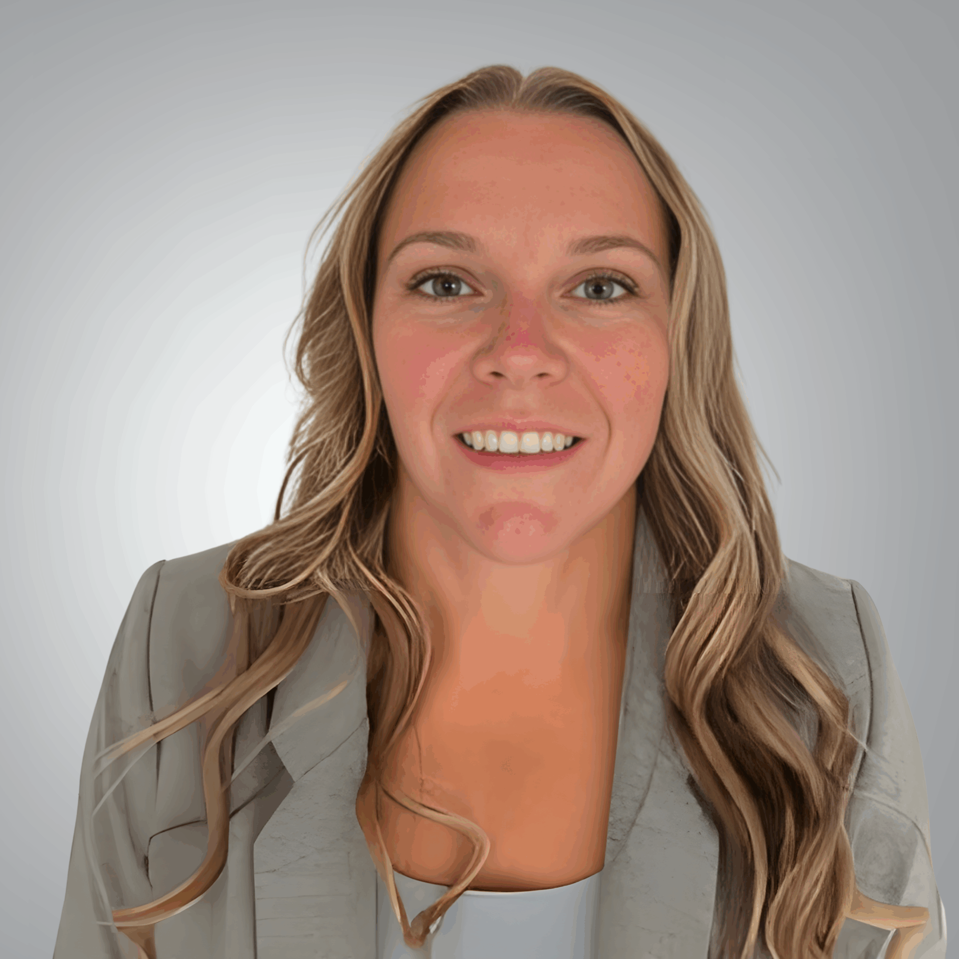 Professional headshot of Nurse Practitioner Bonnie Noble from Red Leaf Wellness in Edmonton, Alberta, specializing in hormone health, women’s health, and virtual primary care.